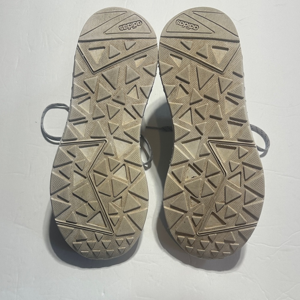 adidas Questar Drive Grey and white mesh Athletic Sneakers ortholite float sz 8 - Picture 6 of 8